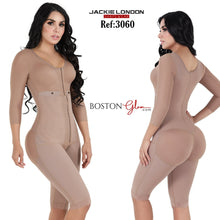 Load image into Gallery viewer, JACKIE LONDON 3060 - Long Bodyshaper With Brassier And Sleeves