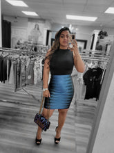 Load image into Gallery viewer, Bandage skirt -SK102 blue