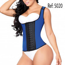 Load image into Gallery viewer, JACKIE LONDON 5020 BLUE -  VEST WAIST TRAINER