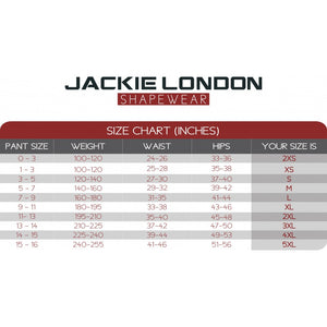 JACKIE LONDON 5020 BLACK -  VEST WAIST TRAINER